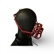 Maske Open Crimson Red