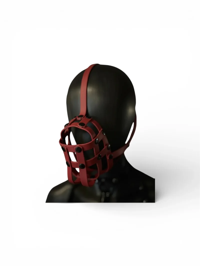 Maske Open Crimson Red