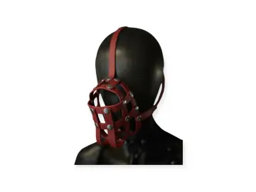 Maske Open Crimson Red